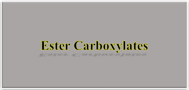 Ester Carboxylates
