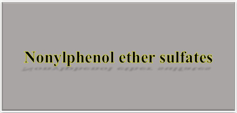 Nonylphenol ether sulfates