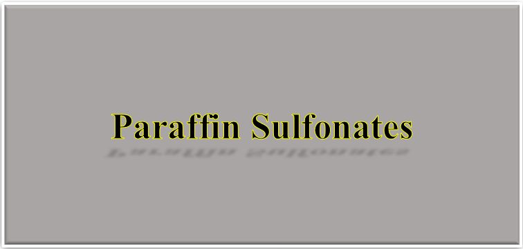 Paraffin Sulfonates