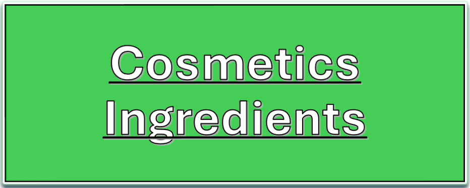 Cosmetics Ingredients