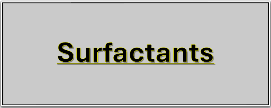 Surfactants